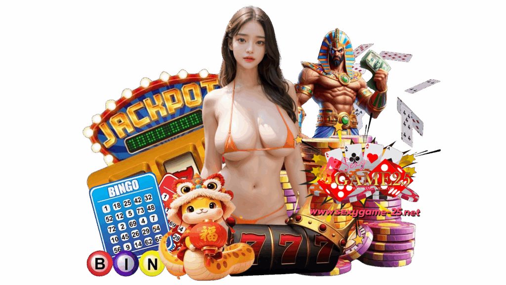 sexygame25 คาสิโนมาแรง สล็อต จ่ายโปรโมชั่นพิเศษมากมายไม่อั้น